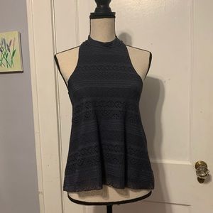 Hollister Grey Halter Top